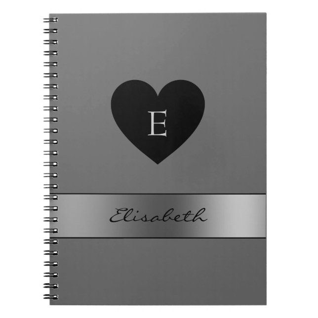 Black Heart Anteckningsbok (Framsidan)