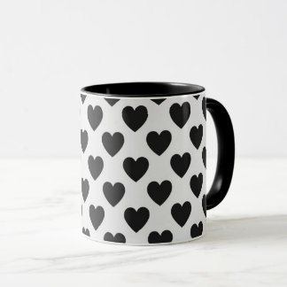 Black Hearts Mugg