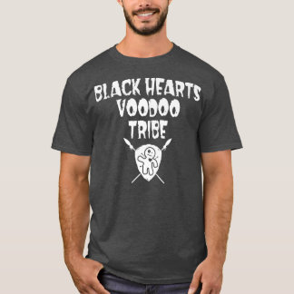 Black Hearts Voodoo Tribe Shield 249 T Shirt