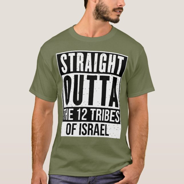 Black Hebrew Israelite T Shirt (Framsida)