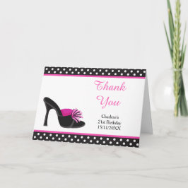 Black Heels Shoes Birthday Party Tack Kort