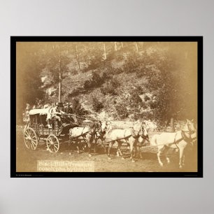 Black Hills skattlagledare SD 1887 Poster