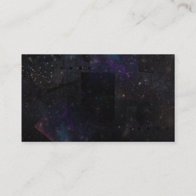 Black Himlar Visitkort (Framsida)