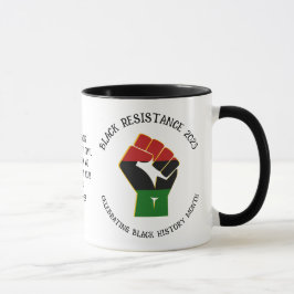 BLACK HISTORIA MÅNAD 2023 Motstånd Mugg