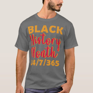 Black History 247365 Manar Women Kids Black Histor T Shirt