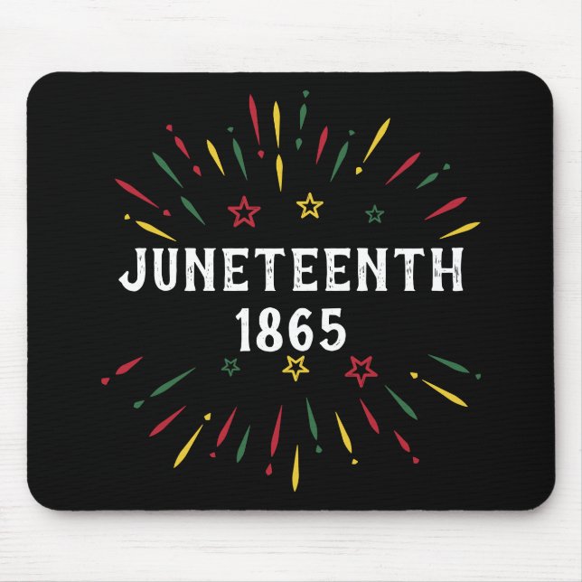 Black History African American Junelfte 1865 Musmatta (Framsidan)