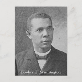 Black History Bild of Booker T. Washington Vykort