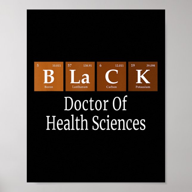 Black History Dhsc Health Sciences Student Junete Poster (Framsidan)