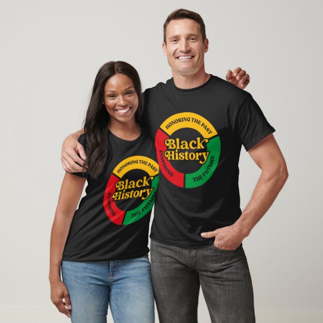 Black History Honoring Inspiring Future T Shirt (Unisex)
