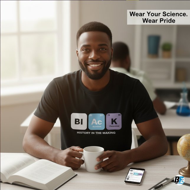 Black History In The Making Periodic Table Science T Shirt (Skapare uppladdad)