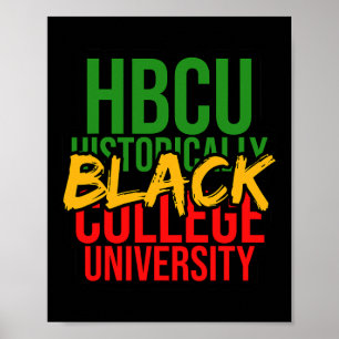 Black History Influential Hbcu Dream like Martin I Poster