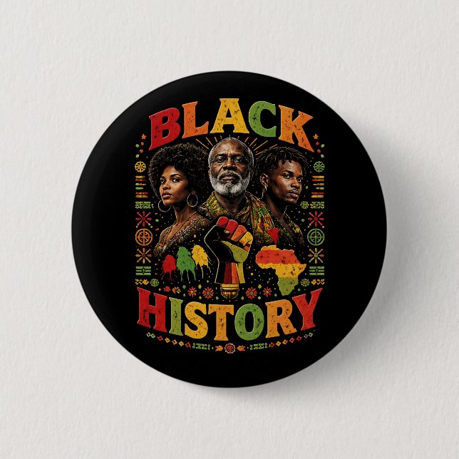 Black History Knapp (Framsida)