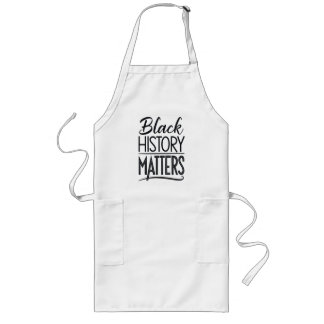 Black History Matters aprons – Black History Month Långt Förkläde