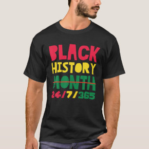 Black History Monde African American T Shirt