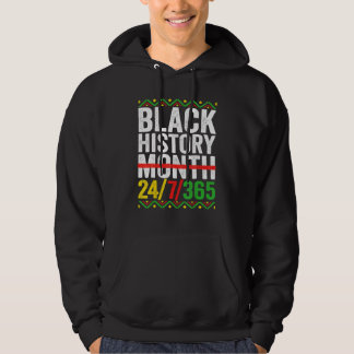 Black History Month 247365 African American Melani Hoodie