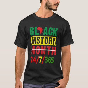 Black History Month 247365 African American Melani T Shirt