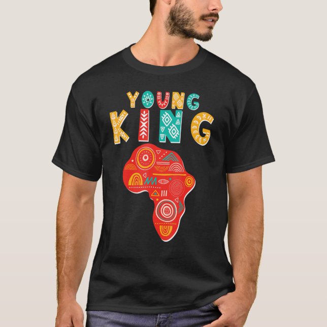 Black History Month African American Afrika Young T Shirt (Framsida)
