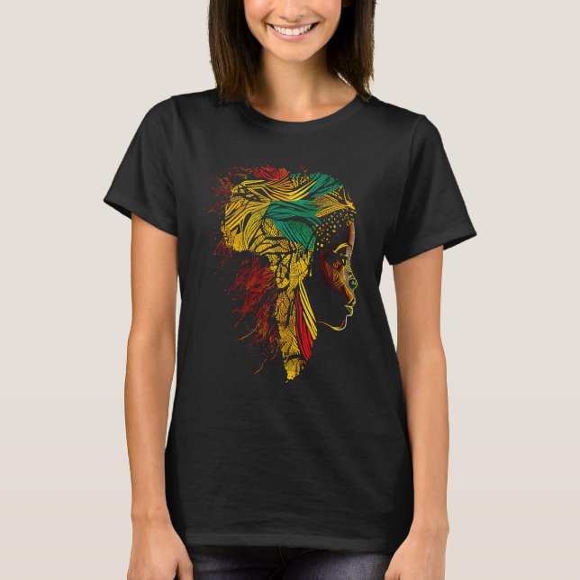 Black history month  African American Ancestors' r T Shirt (Framsida)