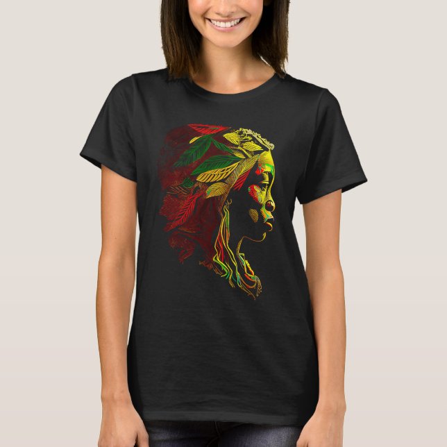 Black history month  African American Ancestors' r T Shirt (Framsida)