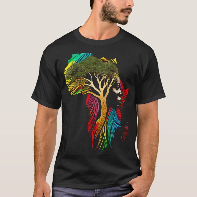 Black history month  African American Ancestors' r T Shirt (Framsida)
