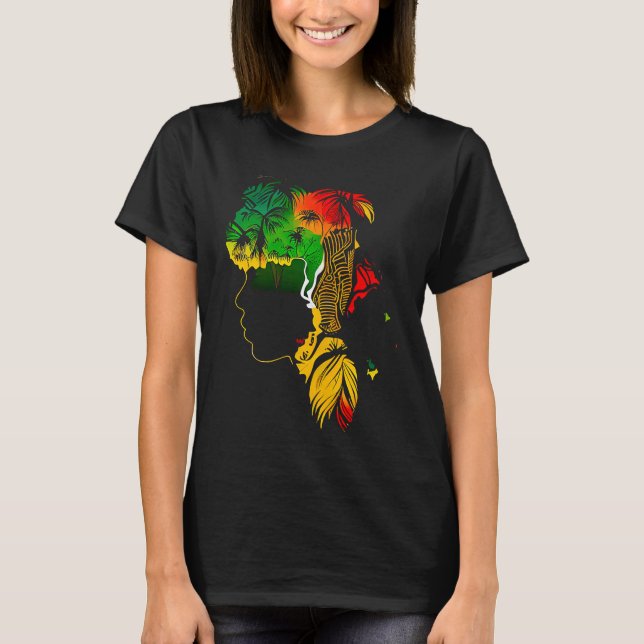 Black history month  African American Ancestors' r T Shirt (Framsida)