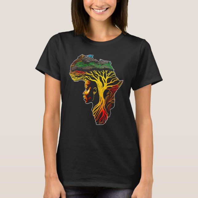 Black history month  African American Ancestors' r T Shirt (Framsida)