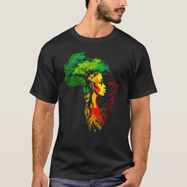 Black history month  African American Ancestors' r T Shirt (Framsida)