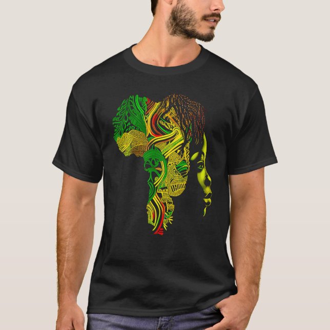 Black history month  African American Ancestors' r T Shirt (Framsida)
