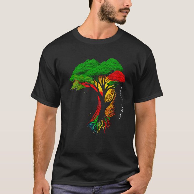 Black history month  African American Ancestors' r T Shirt (Framsida)