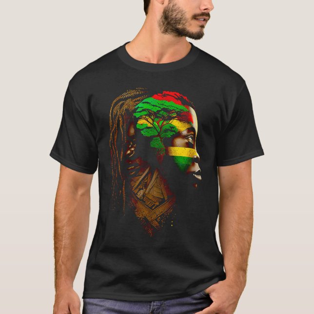 Black history month  African American Ancestors' r T Shirt (Framsida)