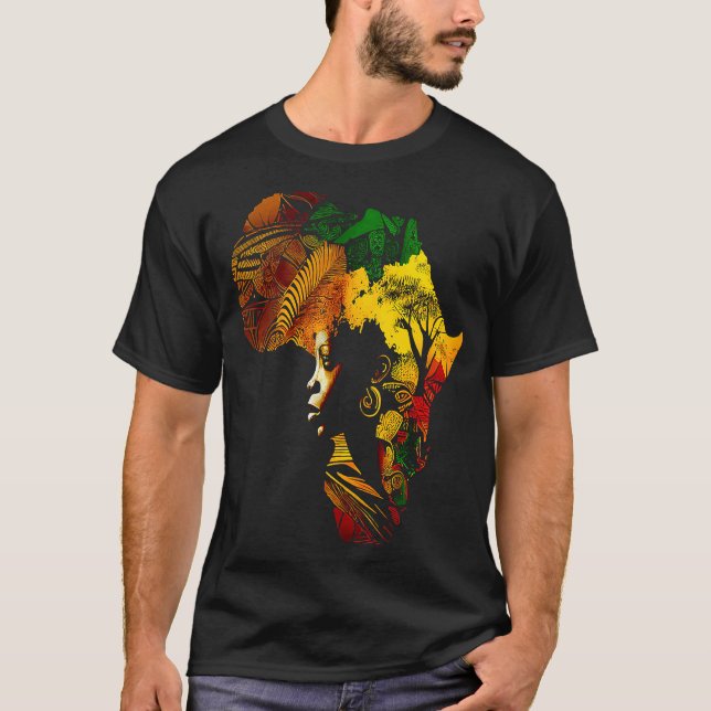 Black history month  African American Ancestors' r T Shirt (Framsida)