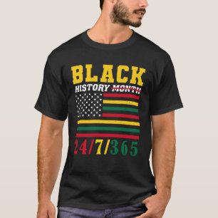 Black History Month African American Heritage USA T Shirt