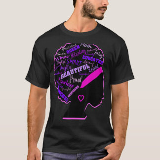 Black History Month African American Melanin Beau T Shirt