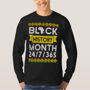 Black History Month African American Melanin Pride T Shirt