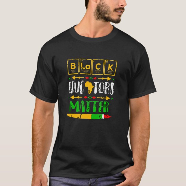Black History Month African American Pride Celebra T Shirt (Framsida)