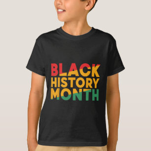 Black History Month African American Pride Manar W T Shirt