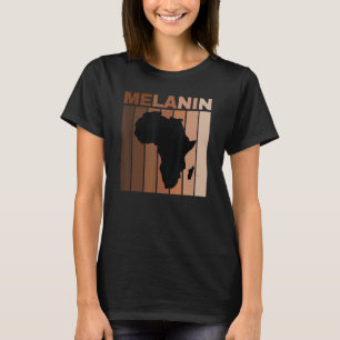 Black History Month African American Pride Melanin T Shirt