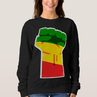 Black History Month African American Protest Fist  T Shirt