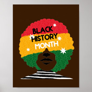 Black History Month African American Women Poster