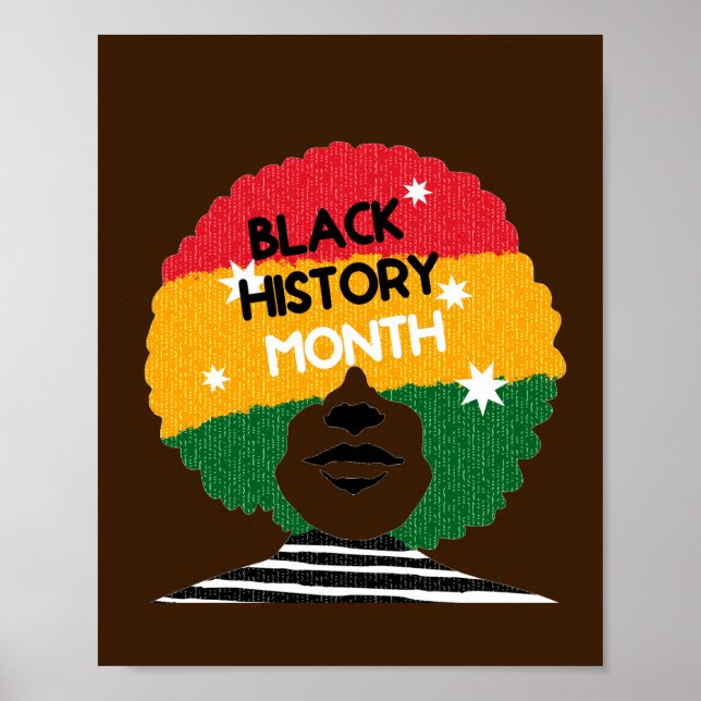 Black History Month African American Women Poster (Framsidan)