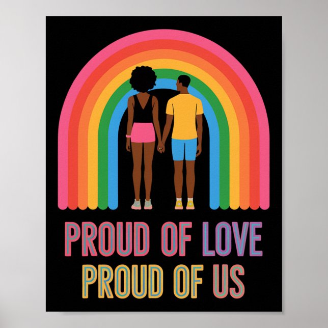 Black History Month African Black Proud par Afr Poster (Framsidan)