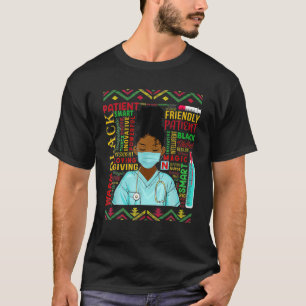 Black History Month African Manar Boys Afro Americ T Shirt