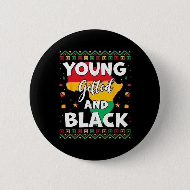 Black History Month African Maps Young Gifted And  Knapp (Framsida)