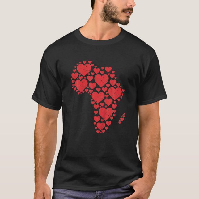 Black History Month African Roots Black History Mo T Shirt (Framsida)