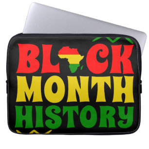 Black History Month, afrikansk american Laptop Fodral