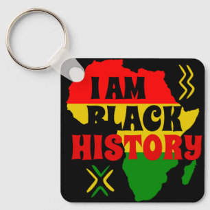 Black History Month, afrikansk american Nyckelring
