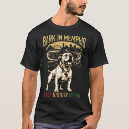 Black History Month American Bulldog Cultural Art T Shirt