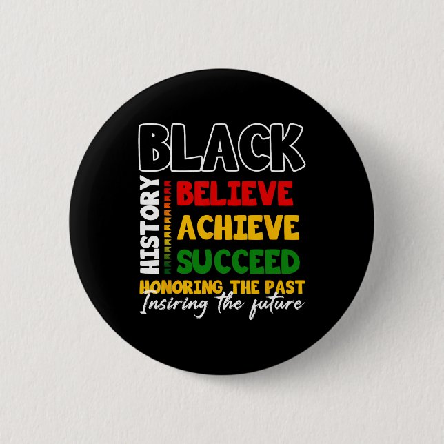 Black History Month Believe Achieve Succeed Melani Knapp (Framsida)
