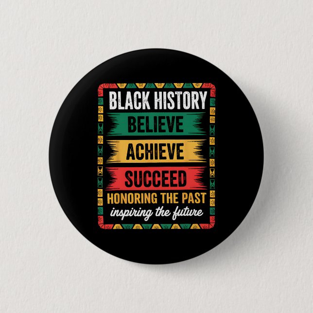 Black History Month Believe Achieve Succeed Melani Knapp (Framsida)