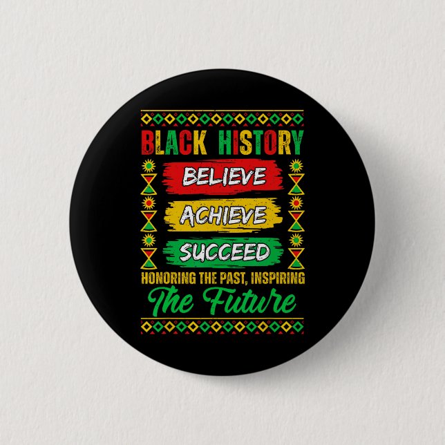 Black History Month Believe Achieve Succeed Melani Knapp (Framsida)